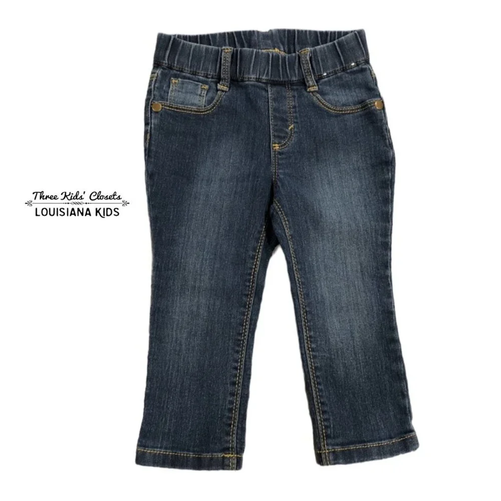 Gymboree 12-18m Medium Wash Pull On Skinny Jeans